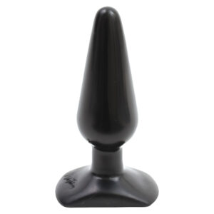 Classic Smooth Butt Plug Medium Black-0244-05-CDx1.jpg