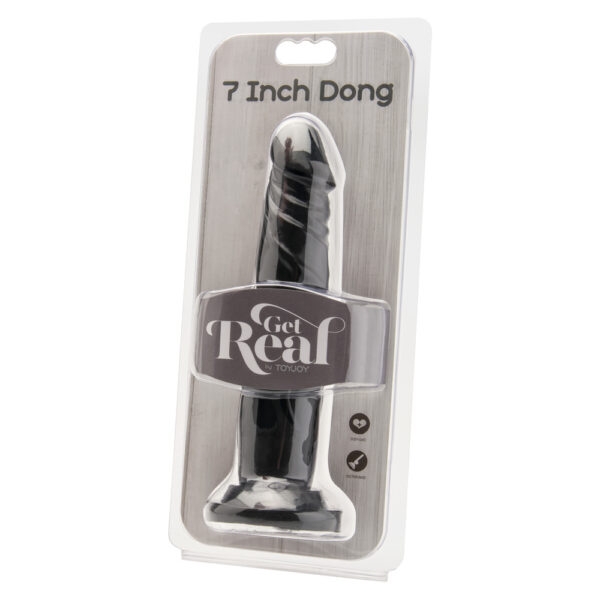 ToyJoy Get Real 7 Inch Dong Black-