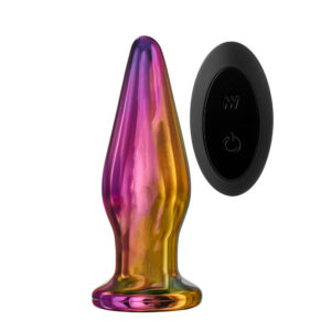 Glamour Glass Remote Control Tapered Butt Plug-21942x1.jpg