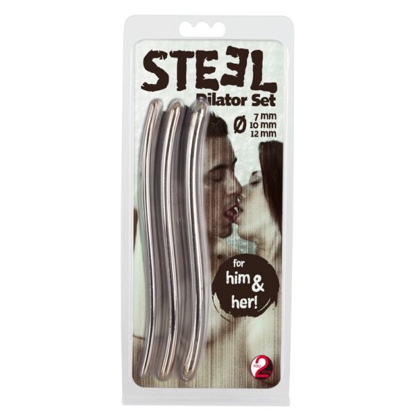 Set Of 3 Steel Dilators-