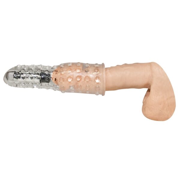 Clear Vibrating Penis Sleeve-