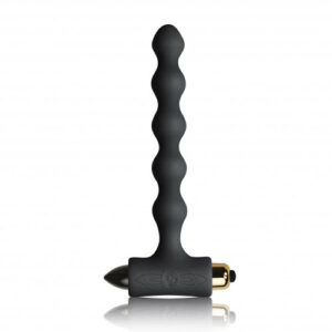 Rocks Off Pearls Petite Sensations Black Butt Plug-7PSPRLBKx.jpg