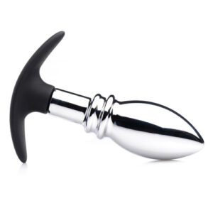 Master Series Dark Stopper Metal And Silicone Anal Plug-AG175x.jpg