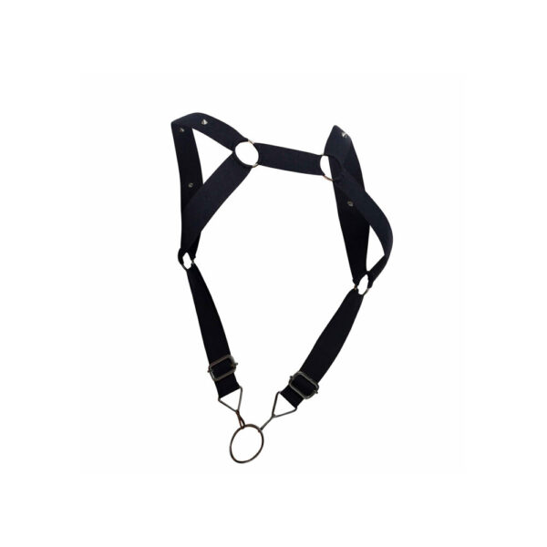 Male Basics Dngeon Straight Back Harness With Cock Ring-