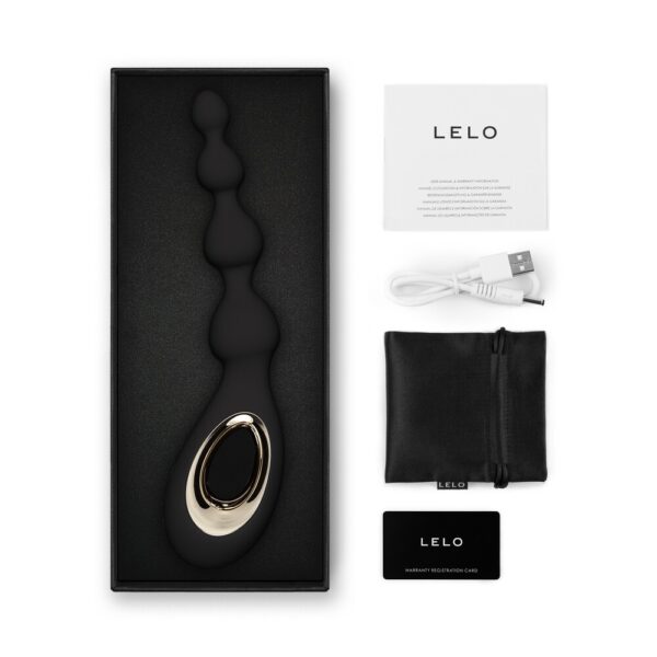 Lelo Soraya Anal Beads Massager Black-