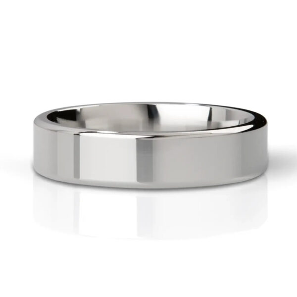 MyStim Duke Stainless Steel Polished Cock Ring-