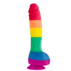 Colours Pride Edition 8 Inch Realistic Silicone Dildo With Balls-NS0408-08x.jpg