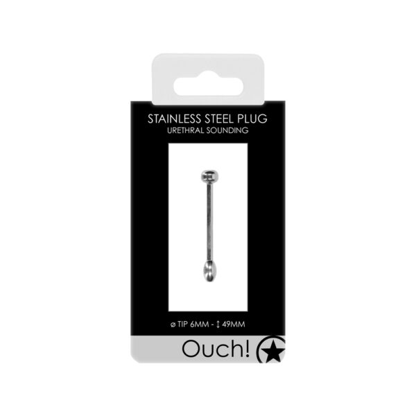 Ouch Stainless Steel Plug-