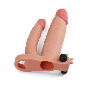 Lovetoy 1 Inch Vibrating Double Pleasure Extender-