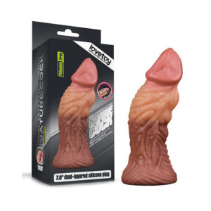Lovetoy 7 Inch Dual Layered Silicone Cock-R4527x1.jpg