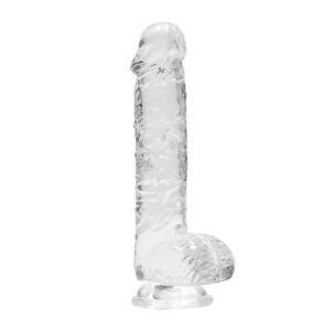RealRock 6 Inch Transparent Realistic Crystal Clear Dildo-REA090TRAx1.jpg