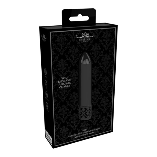 Royal Gems Glitz Rechargeable Bullet Gun Metal-
