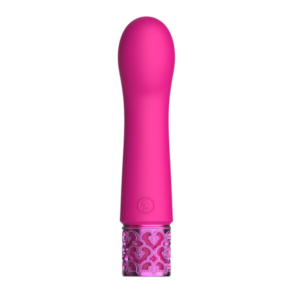 Royal Gems Bijou Rechargeable Silicone Bullet Pink-