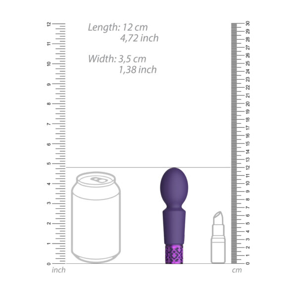 Royal Gems Brilliant Rechargeable Bullet Purple-