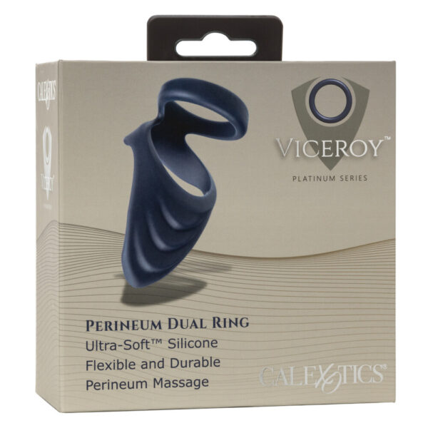 Viceroy Perineum Dual Silicone Cock Ring-