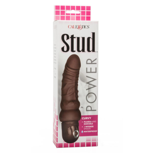 Waterproof Curvy Brown Power Stud-