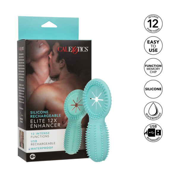 Elite 12X Enhancer Rechargeable Cock Ring-