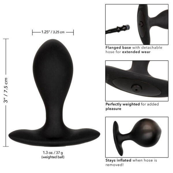 Colt Weighted Plumper Inflatable Butt Plug-