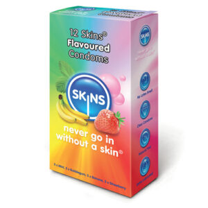 Skins Condoms Flavoured 12 Pack-SKF12x.jpg