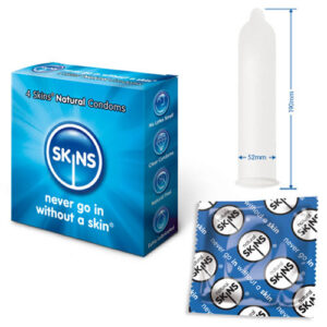 Skins Condoms Natural 4 Pack-SKN4x.jpg