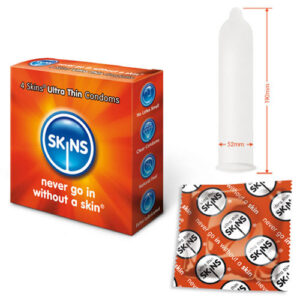 Skins Condoms Ultra Thin 4 Pack-SKUT4x.jpg