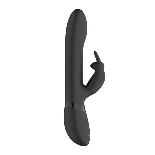 Vive Amoris Black Rabbit Vibrator With Stimulating Beads-VIVE020BLKx1.jpg