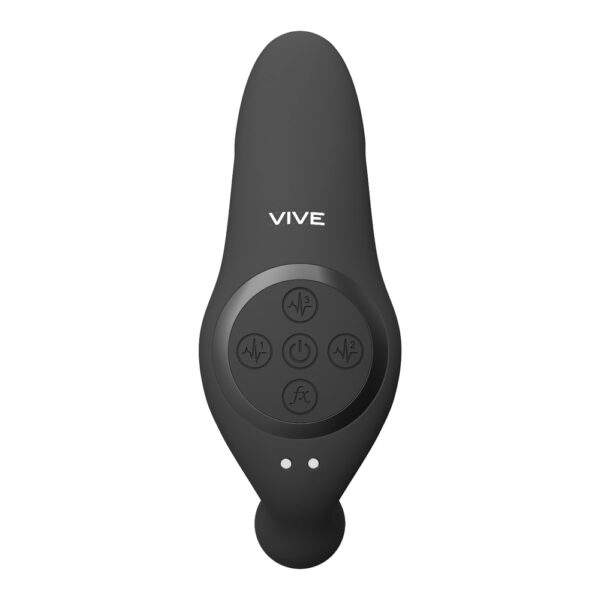 Vive Kata Double Penetrator Vibrator Black-