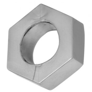 Master Series Silver Hex Heavy Duty Cock Ring and Ball Stretcher-ac481x.jpg