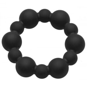 Master Series Shadow Silicone Beaded Cock Ring-ad397x1.jpg