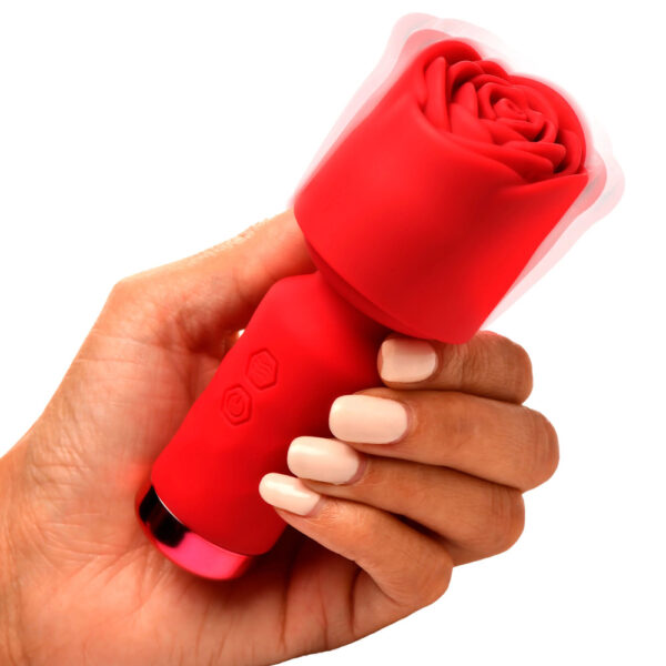 XR Bloomgasm Rose Petite Mini Wand-