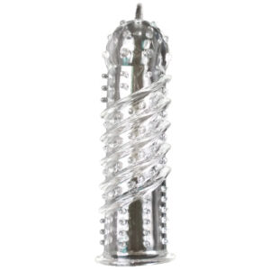 Clear Textured Orgasma Penis Sleeve-KX006x.jpg