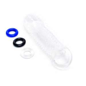 Size Up Clear Textured 1.5 Inch Extender-